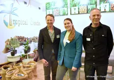 Arthur, Claire and Anton of Tropical Seeds & Aardam were positively surprised by the amount and diversity of visitors. "A positive sound at the fair, despite the challenges. The market is adapting. Of course it also plays into it that there are many customers from outside Europe walking around."